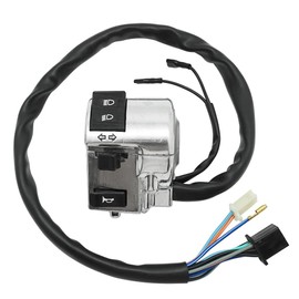 Mabutingti Left Control Switch Indicator Horn Headlight for Honda Shadow ACE 750 VT750C/VT750CD 1998-2003 Handlebar Switch Light Switch