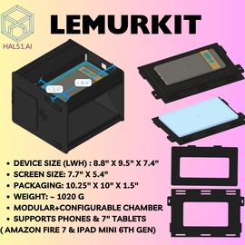 LEMURKIT 3D: AI Powered STEM kit to Talk to Holographic Avatars and Explore The World of Open-Source 3D