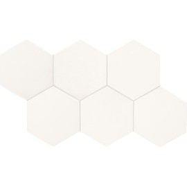 Daltile Mesmerist 4" Hexagon Ceramic Wall Tile in Spirit (30 PC Per Carton) (3 SQFT Per Carton )
