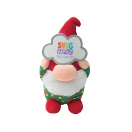 SNUG AROOZ Snug The Gnome Dog Toy with Repair Patch - Sustainable Plush Made from Recycled Bottles - Soft, Durable & Perfect for Playtime