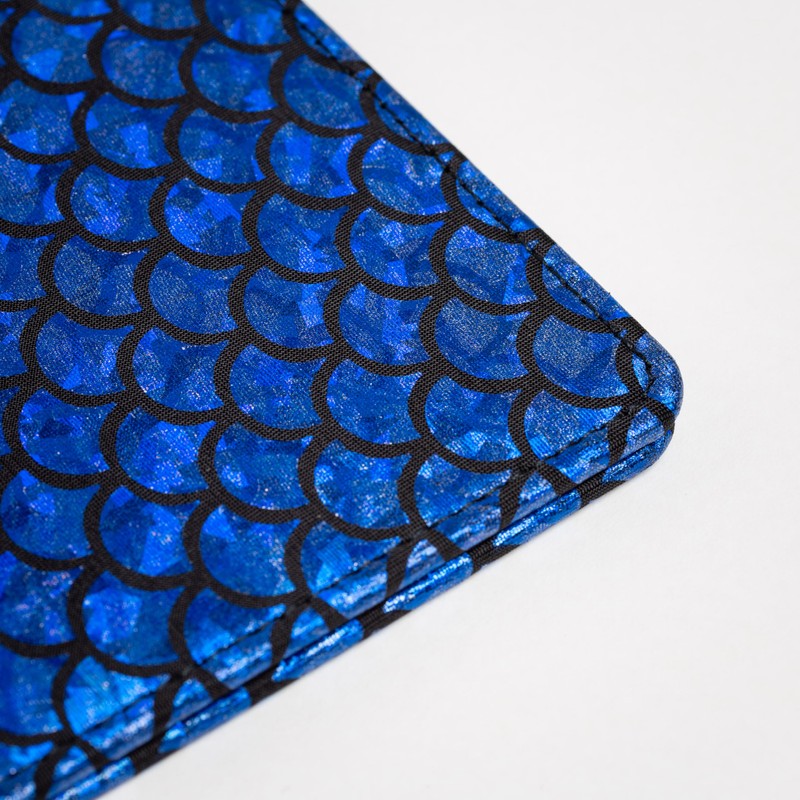 Disabled Blue Badge Holder Parking Permit Wallet in Holographic Scales,