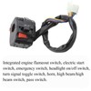 MangWany 7/8 Inch 22 mm Motorcycle ATV Handlebar Switch Headlight