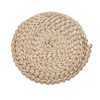 sourcing map 10 Yards 0.3 inch Burlap Ribbon Natural Jute