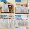 Fabric Sink Skirt Waterproof Self-Adhesive Bathroom Sink Skirt Diamond Stitch