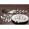 International Silver Simplicity 53-Piece Stainless Steel Flatware Set with Serving