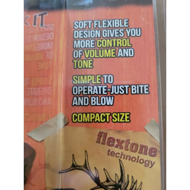 Flextone Cow Elk Flexible Game Call Easy Bite Fg-elks-00003