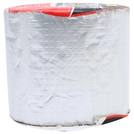 AllGIFT Aluminum Butyl Rubber Tape,Butyl Tape Aluminum Foil Tape,4in Wide 16.4ft Long Outdoor Leak Proof Repair Sealan Tape for Pipe/Metal/RV Awning/Roof Leak/Window Seal/Boat