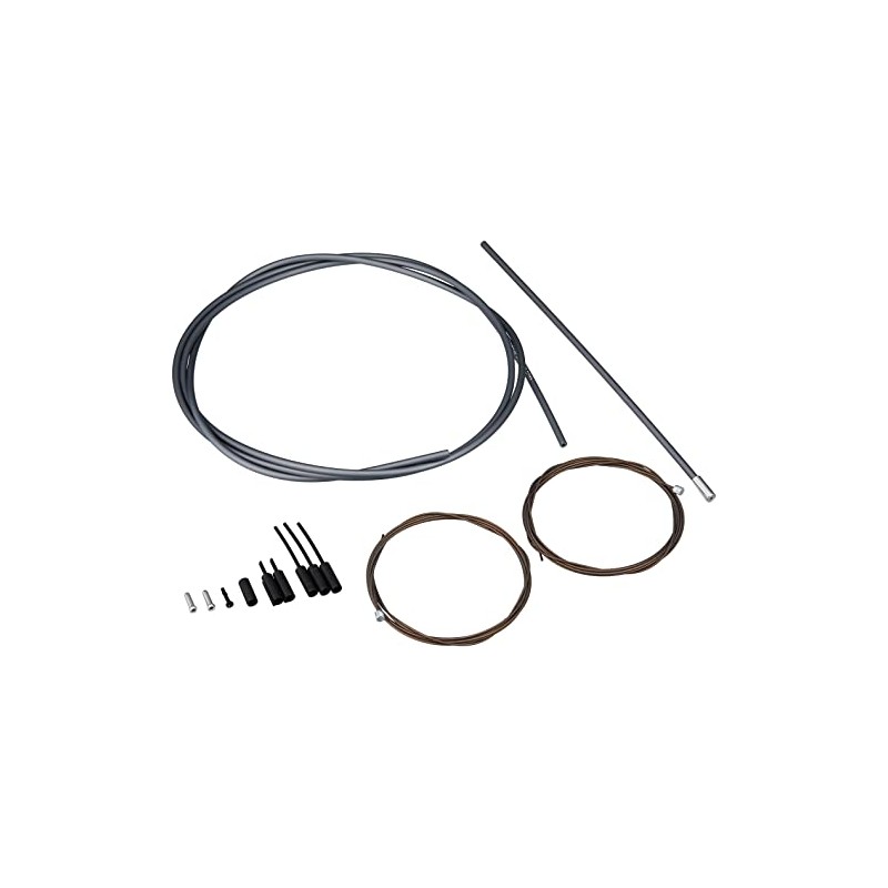 シマノ (SHIMANO) リペアパーツ シフトケーブルセット ポリマーコーティング R9100 ハイテックグレー OT-RS900、RD-R9100用ノーズ付 Y0BM98040