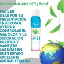 Desodorante Para Pies Mantén Tus Pies Limpios Y Frescos 1 Pz