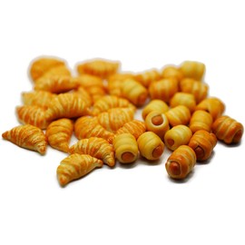 20 Sausage Bread Rolls and Croissant Size 1 X 2 CM Food Kitchen Docoration