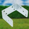 TRIBECCO® U-post shoe for screwing on, U-support shoe 121 x