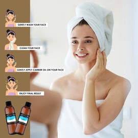 Vitamin E Oil, 100% Pure Natural Vitamin E Oil, Vitamin E Oil For Skin, Scars, Hair & Face, Scalp, Nails, Moisturising & Hydrating Carrier Oils, Vegan, Cruelty Free, Hexane Free, No GMO - 50ml