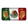 Mexico Flag Eagle Our Lady Of Guadalupe Auto License Plate