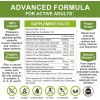 Mulittea Calcium Magnesium Zinc Drops 60ml High Absorption for Heart