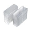 50 Pcs Plastic False Eyelash Storage Box Empty Lash Holder
