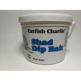 Catfish Charlie Extra-Sticky Shad Dip Bait 36 oz.