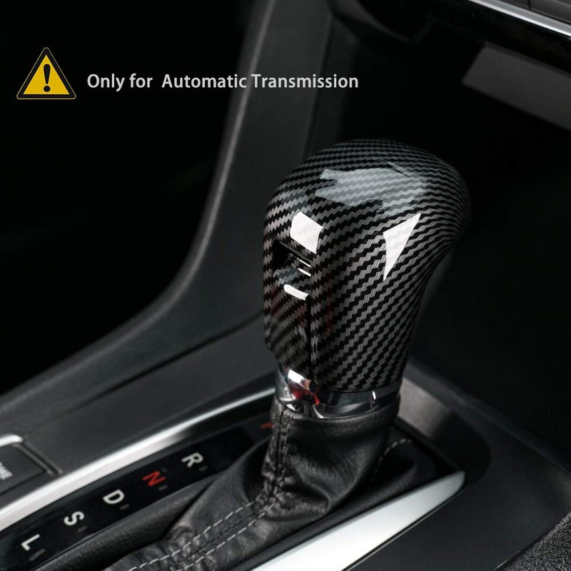 Thenice for 10th Gen Civic Gear Shifting Knob Cover CVT