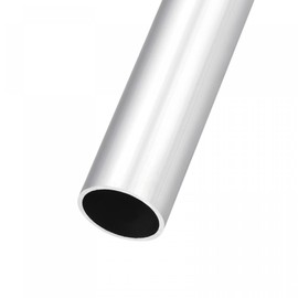 sourcing map 6063 Aluminum Tube (28mm OD x 25mm ID x 300mm L), Aluminum Round Tubing - for Home Furnishing, Machinery, DIY Handicraft