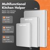 Titanium Cutting Boards for Kitchen, Double-sided non-toxic Pure Titanium Cutting