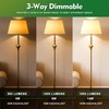 Zorykn 3 Way LED Light Bulbs, 40 60 100 Watt