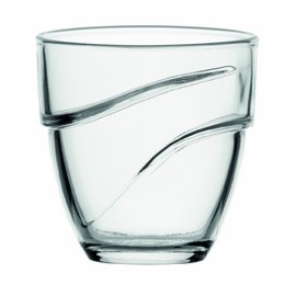 Duralex - Wave Clear Tumbler 27 cl (9 1/2 oz) S/4