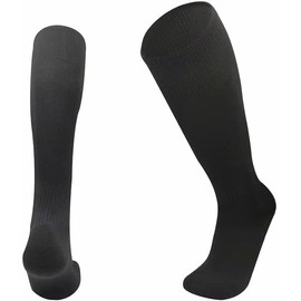 Unisex Football Rugby Sports Hockey Knee High Socks Kids Adult Soccer Knee Socks Youth Outdoor Football Socks (as8, numeric, numeric_6, numeric_11, Black)