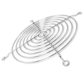 AABCOOLING Grill 140 Silver Metal Grill for 140 mm Fans, PC Dust Filter, 140 mm Dust Filter, Fan Cover, Dust Filter, 140 mm Fan Grill, 140 mm Fan Filter, Fan and Filter