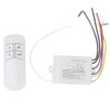 220V Wall Switch with Remote Control On/Off Wireless 3 Way