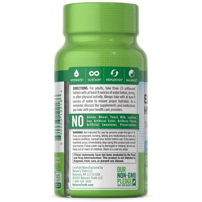 Electrolyte Hydration Tablets