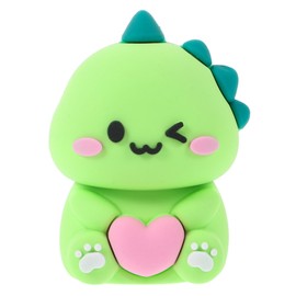 BIUDECO Cute Dinosaur Handheld Pencil Sharpener Cartoon Design for Portable Lightweight for Eyebrow Art Pencils for Home School Supplies