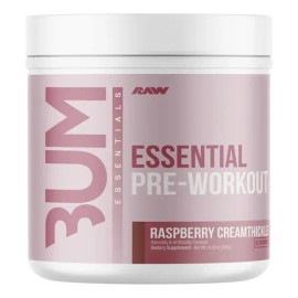 Cbum Raw Essential Preentreno 30 Serv Raspberry Creamthickle                                                                                          