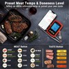 Digital Meat Thermometer, Wireless Bluetooth and Instant Read BBQ Thermometer,
