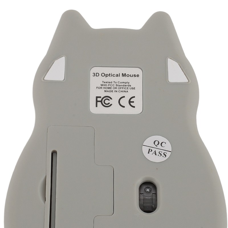 Cat Shape Wireless Mouse 2.4 GHz USB 1600 DPI Optical