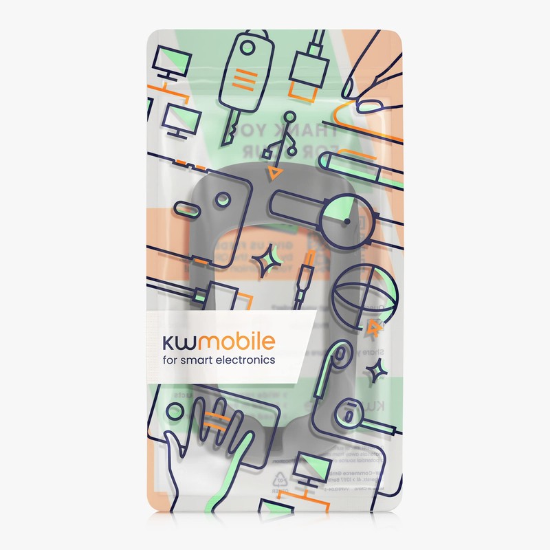 kwmobile Hülle kompatibel mit Garmin Edge Explore - Silikon GPS