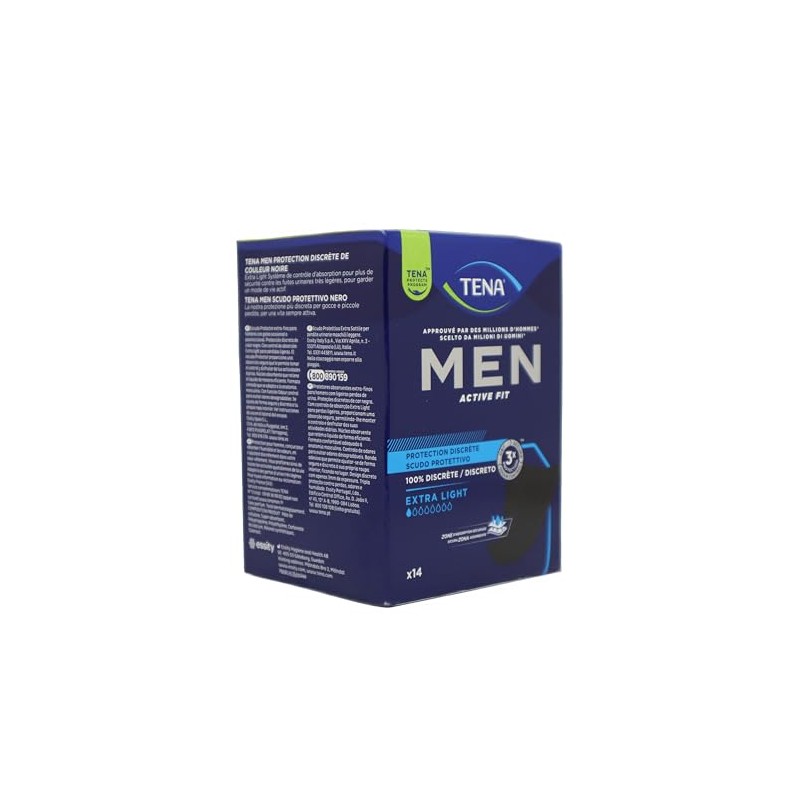 TENA Tena Men Protective Sheild - 14 Incontinence Sheilds