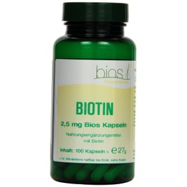 Bios Biotin 2.5 mg Capsules, Pack of 1 (1 x 27 g)