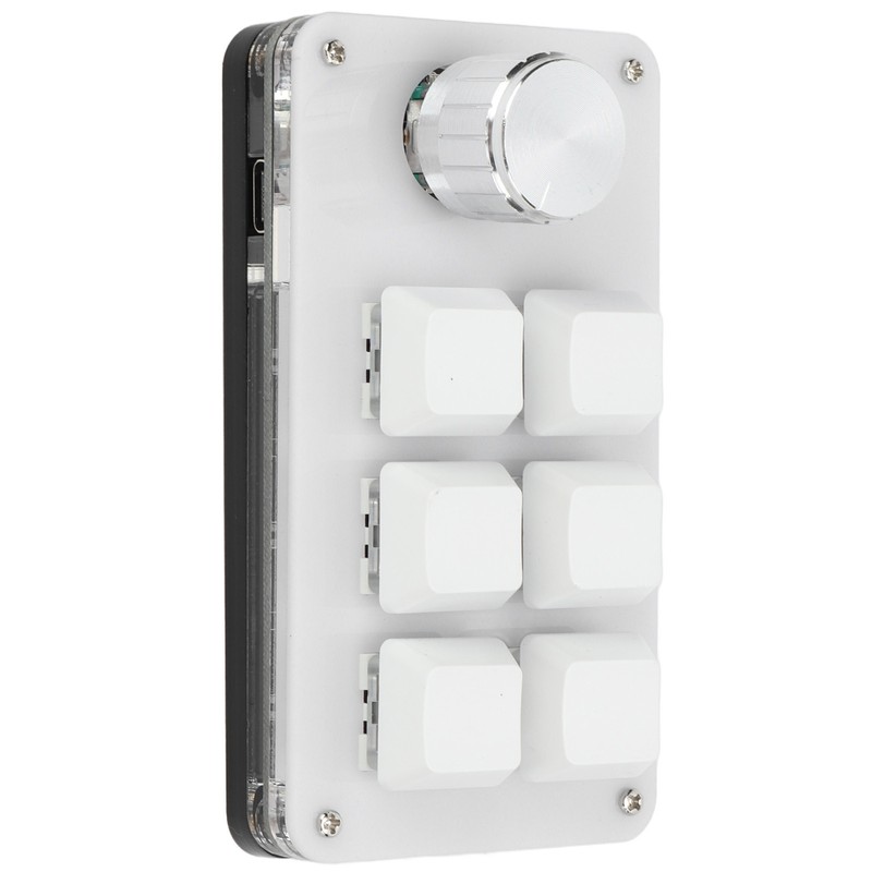 One Handed Mechanical Keyboard Multifunction 6 Key Mini Gaming Keypad