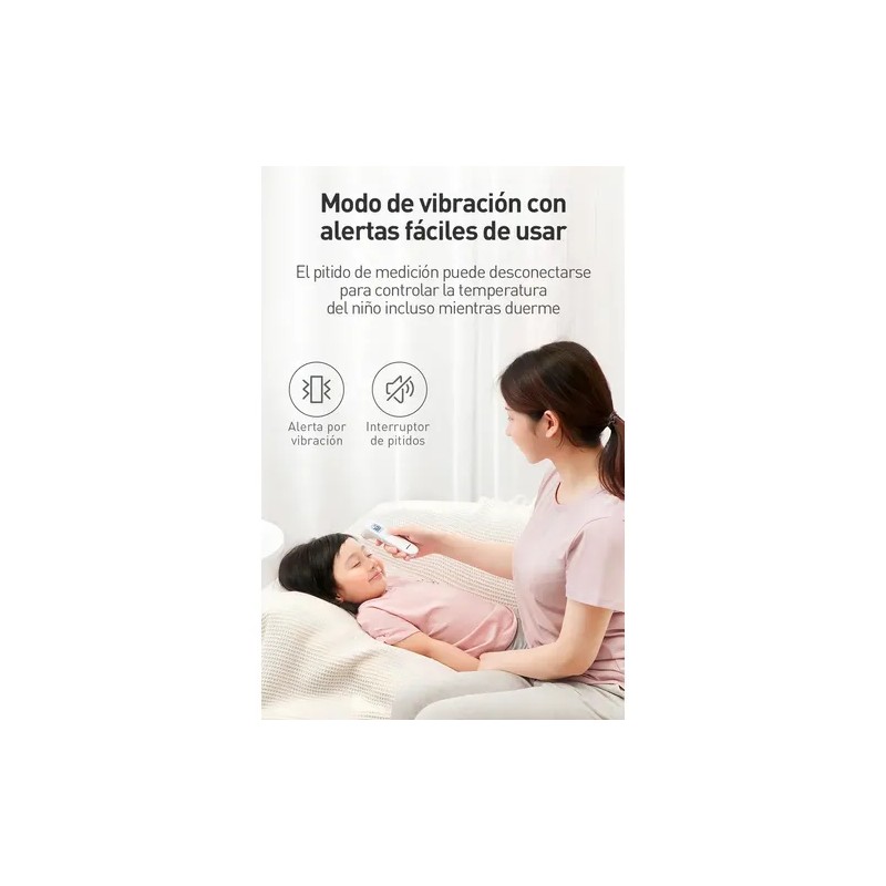 Termómetro Infrarrojo Digital Yuwell YT-1C Sin Contacto Frente Blanco