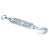 Straining Screw / Turnbuckle Hook to Eye 2 PACK Galvanised