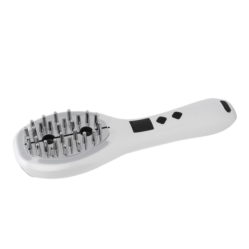 Electric Scalp Massage Brush Red Lighting Ultrasound Atomization Scalp Applicator