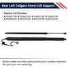 Promrmr 55399277AD 2PCS Rear Tailgate Power Lift Support Compatible with