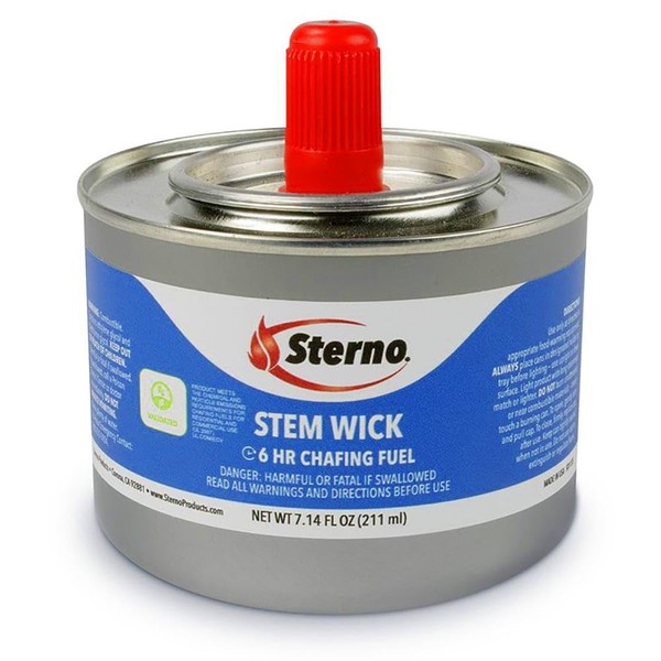 Sterno Products 10102 Stem Wick 6 Hour Chafing Fuel - 24 / CS