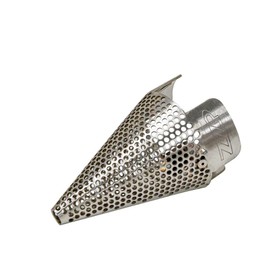 ZZPERFORMANCE 2" EXHAUST MUFFLER CONE INSERT SOUND REDUCER