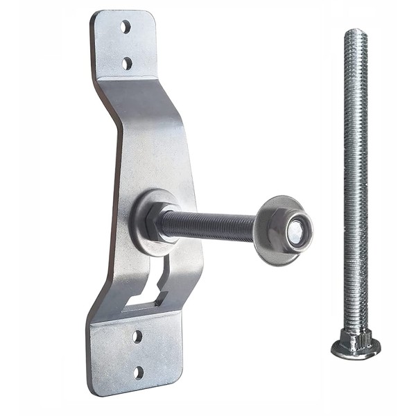 Wall Mount Spare Tire Carrier for Enclosed Trailers Wheel Bracket