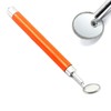 Premium Dental Mirror W/Led Light #4#5 Orange Examination Instruments (AAProTools)