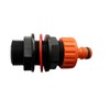 3/4"BSP IBC Tank/Waterbutt Connector+Range of Outlet Fittings (3/4"IBC+Hose CON)