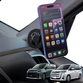 90 Series Noah Voxy Smartphone Holder, Car Mount, Magnetic Clip, 360 Degree Rotation, Mobile Phone Holder, Cell Phone Holder, Adjustable Angle, Smartphone Case, Smartphone Stand, Stable, Compact