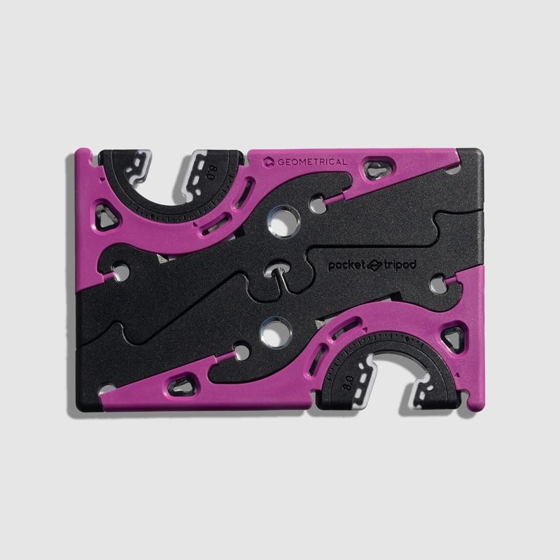 GEOMETRICAL Pocket Tripod PROv2 Universal Kit - Color: Matte-Black