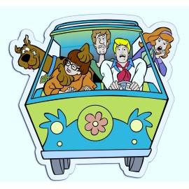 Scooby Doo Cartoon 4" Decal Sticker
