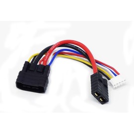 YTZ Outdoor 3S Lipo Battery Bullets Connector Cable Adapter for Traxxas TRX 1/8 1/10 RC Car 190MM